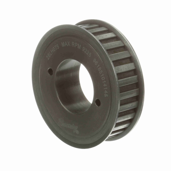 Browning Steel Bushed Bore Gearbelt Pulley, 28LH075 28LH075 - main